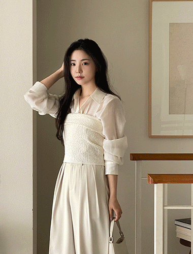 flymodel - [4월 9일 23:00시까지 5%할인] 오로이-bl♡韓國女裝上衣